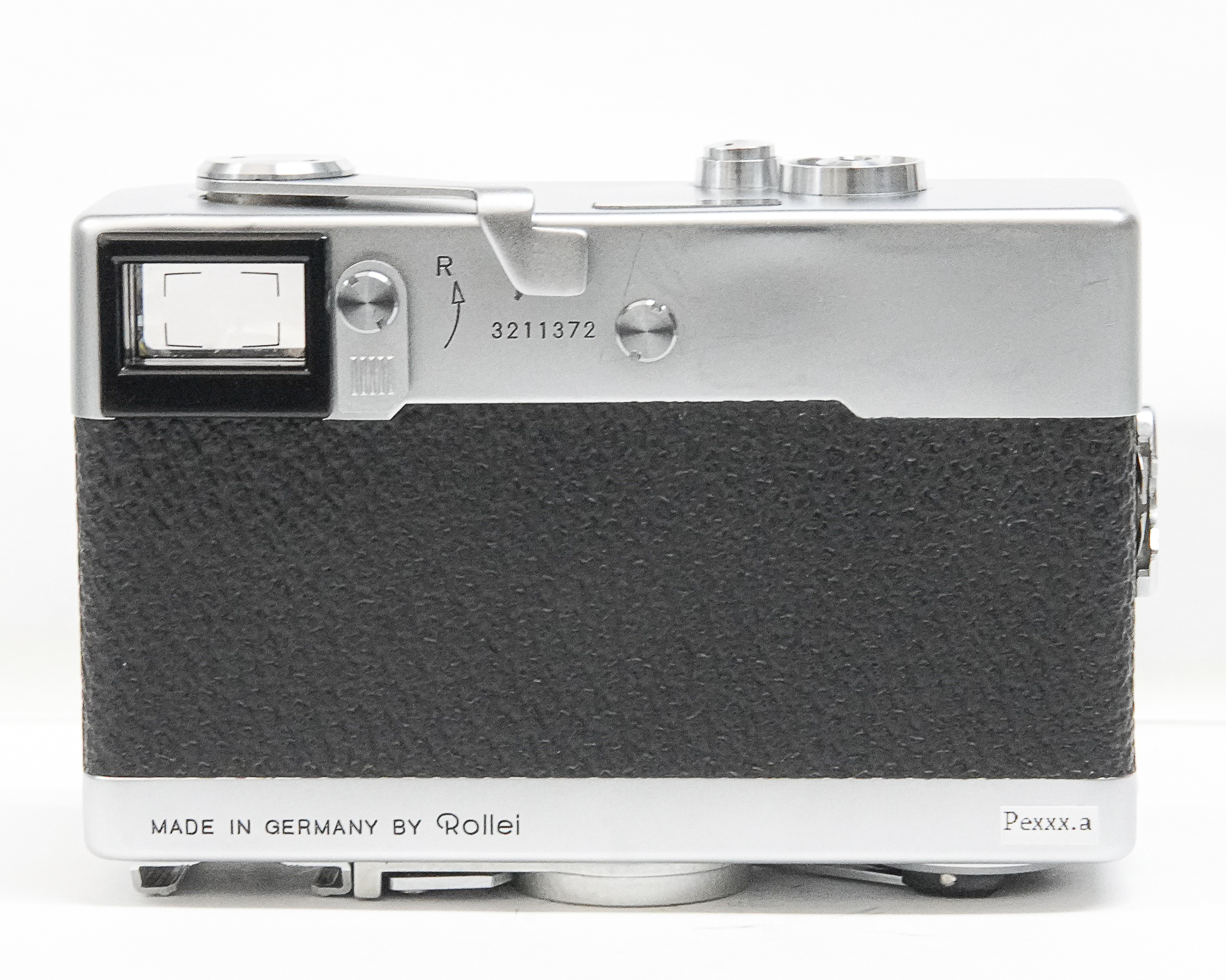 Rollei 35 （白）Germany 製 40/3.5 Carl Zeiss Tessar (沈銅式) 372gの画像
