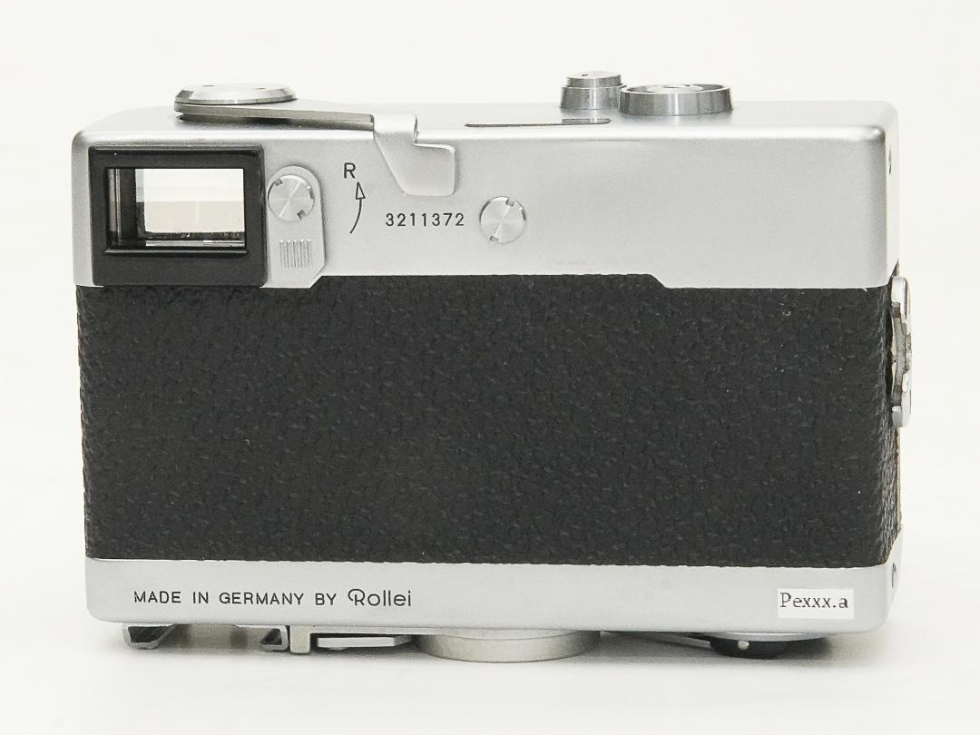 Rollei 35 （白）Germany 製 40/3.5 Carl Zeiss Tessar (沈銅式) 372gの画像