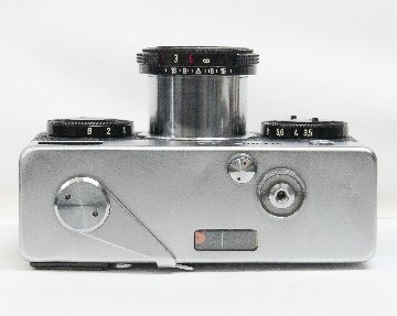 Rollei 35 （白）Germany 製 40/3.5 Carl Zeiss Tessar (沈銅式) 372gの画像