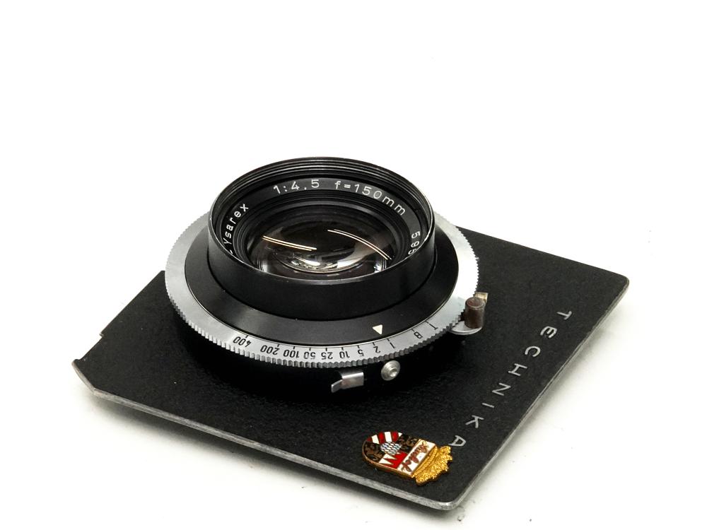 150/4.5 Ysarex (Rodenstock) シンクロコンパー1番シヤッタ－付　Rare レンズの画像