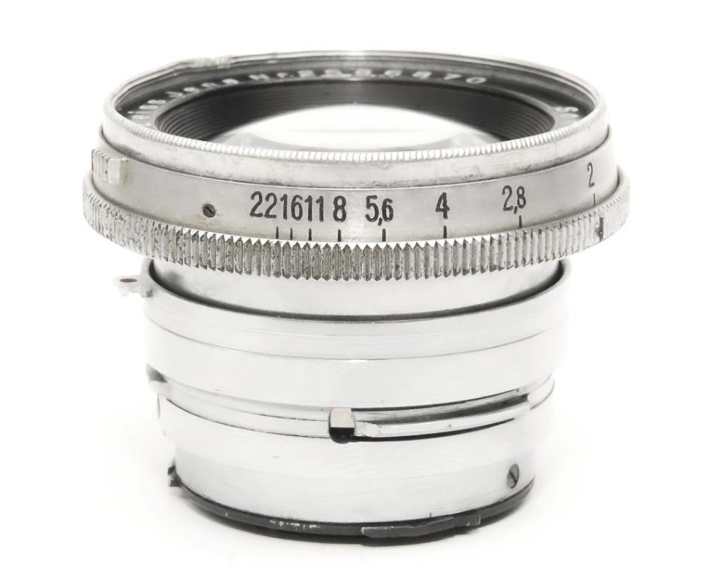 50/2  Sonnar Carl Zeiss Jena 　Contax レンジファインダー用　　1937年の画像
