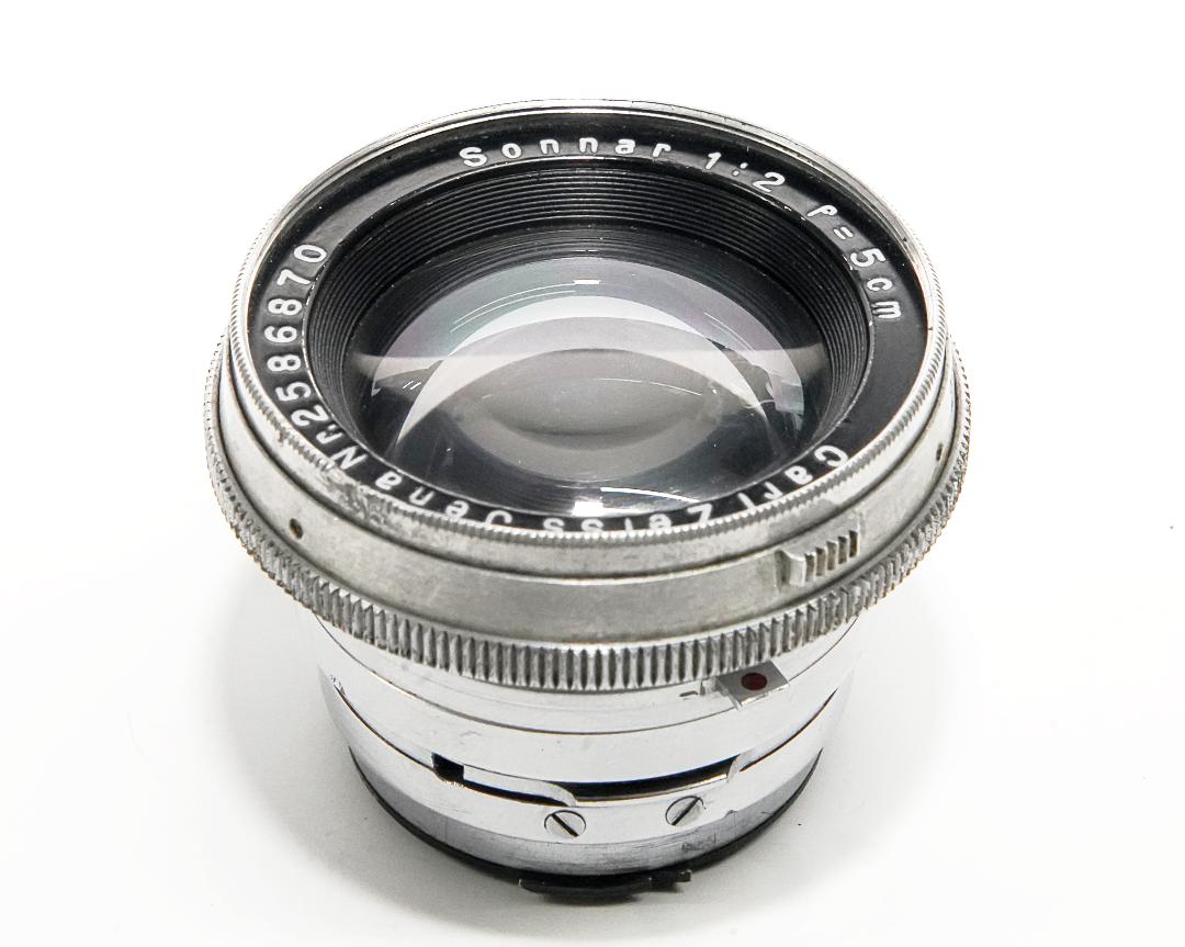 50/2  Sonnar Carl Zeiss Jena 　Contax レンジファインダー用　　1937年の画像