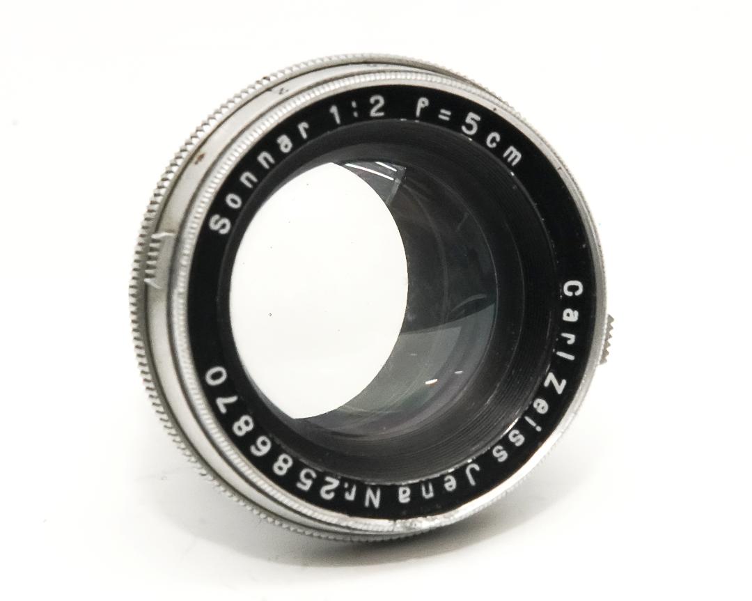 50/2  Sonnar Carl Zeiss Jena 　Contax レンジファインダー用　　1937年の画像