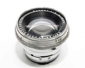 50/2  Sonnar Carl Zeiss Jena 　Contax レンジファインダー用　　1937年の画像
