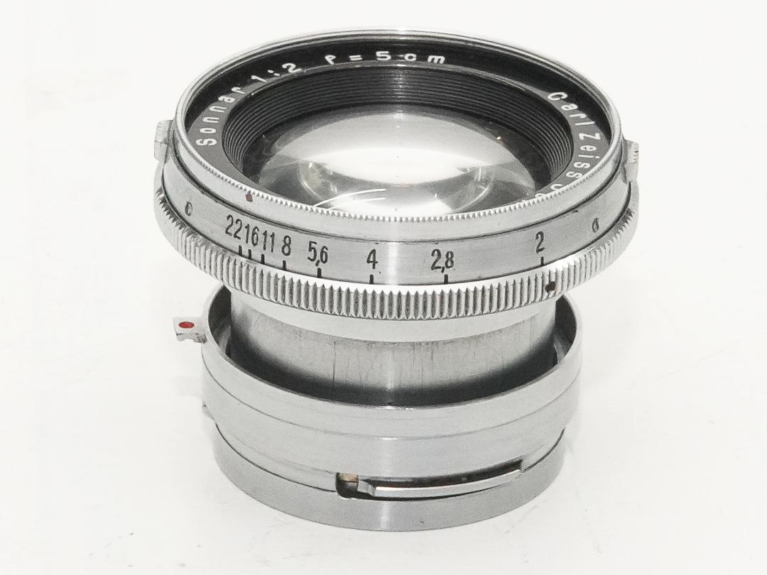 50/2 Sonnar Carl Zeiss Jena 　Contax レンジファインダー用　　1937年の画像
