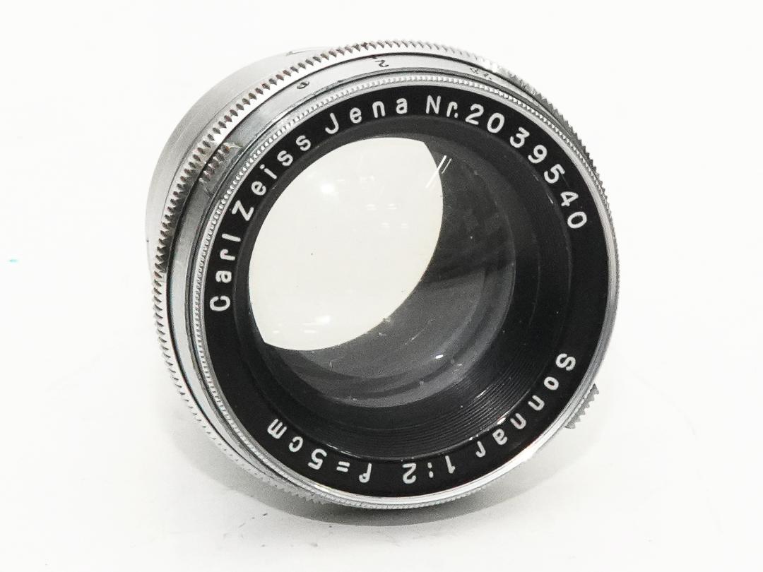50/2 Sonnar Carl Zeiss Jena 　Contax レンジファインダー用　　1937年の画像