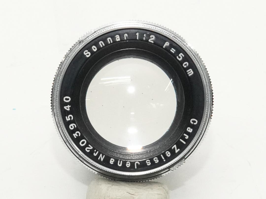 50/2 Sonnar Carl Zeiss Jena 　Contax レンジファインダー用　　1937年の画像