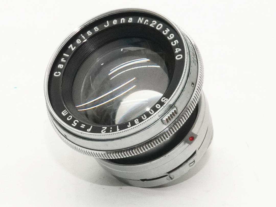 50/2 Sonnar Carl Zeiss Jena 　Contax レンジファインダー用　　1937年の画像