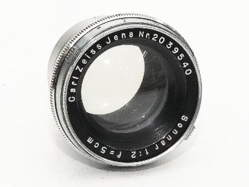 50/2 Sonnar Carl Zeiss Jena 　Contax レンジファインダー用　　1937年の画像