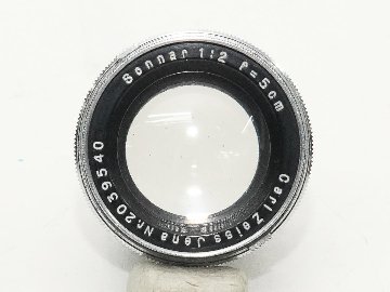 50/2 Sonnar Carl Zeiss Jena 　Contax レンジファインダー用　　1937年の画像