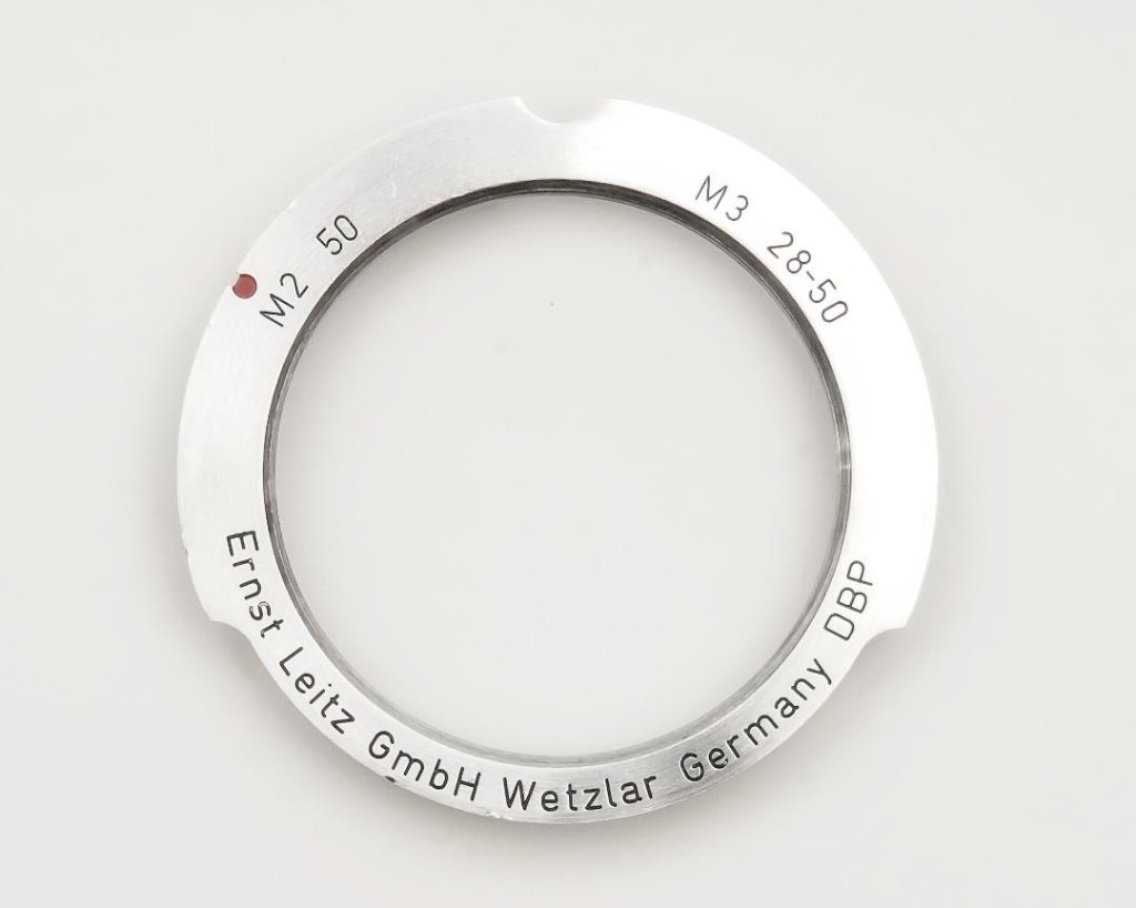 ライカ純正 L39-M アダプターリング､ Ernst Leitz GmbH Wetzlar Germany DBP 　ブライトフレーム50mmの画像