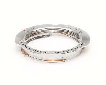 ライカ純正 L39-M アダプターリング､ Ernst Leitz GmbH Wetzlar Germany DBP 　ブライトフレーム50mmの画像