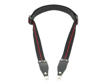 ハッセルブラッド 用、 ネックストラップ　ナイロン製（新品）レッドラインバージョンの画像