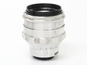 75/1.5 Biotar (Carl Zeiss Jena Germany) メタルフード付き 90% 、 EX-L/M マウントアダプター付　後期型(最短距離.80cm)の画像