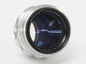 75/1.5 Biotar (Carl Zeiss Jena Germany) メタルフード付き 90% 、 EX-L/M マウントアダプター付　後期型(最短距離.80cm)の画像