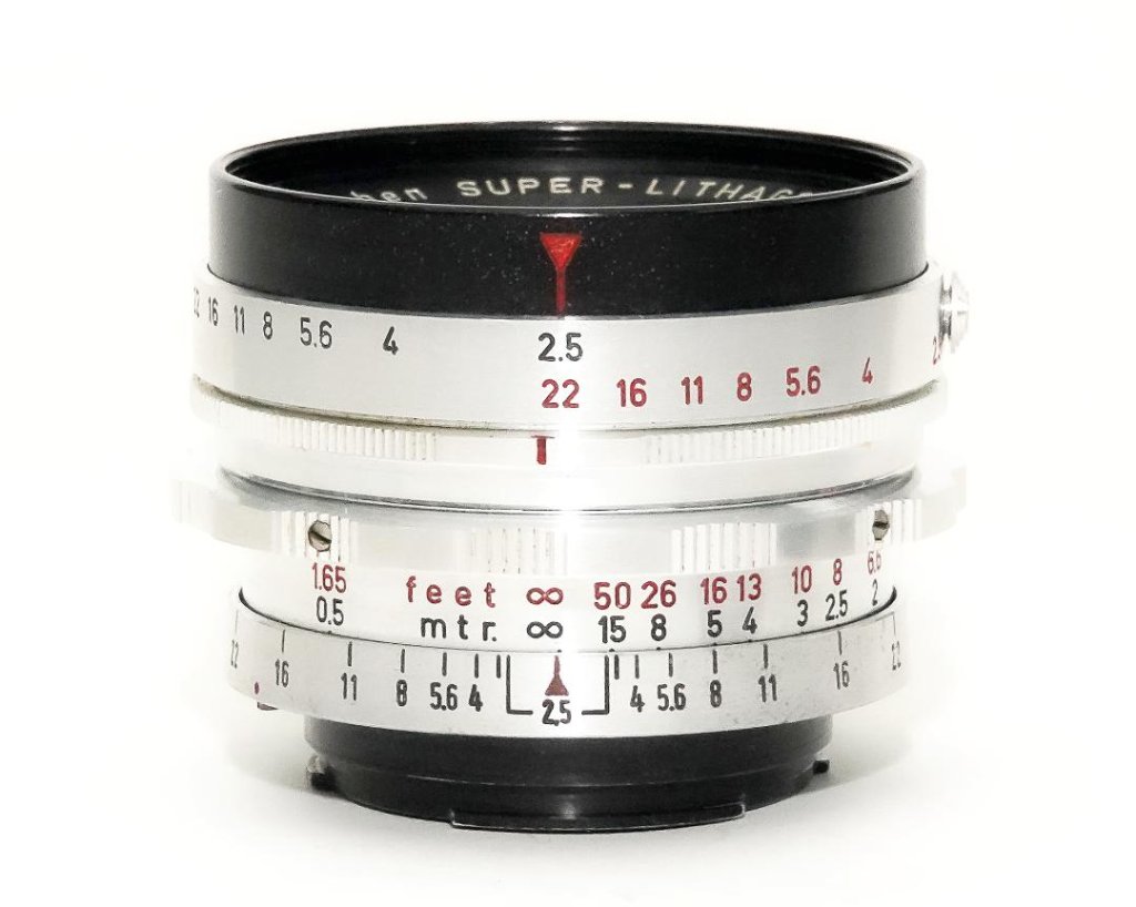 35/2.5 Super−Lithagon ス−パ−リサゴン Enna (m.i. West−germany)  プリセット絞り　真円絞りの画像