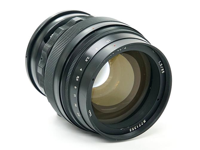 85/1.5 Helios-40 (U.S.S.R.)   50ﾐﾘ f1.5ゾナーの相似系 プリセット絞り 専用レンズケース、フィルター付きの画像