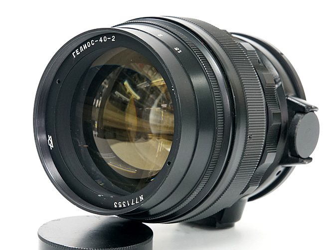 85/1.5 Helios-40 (U.S.S.R.)   50ﾐﾘ f1.5ゾナーの相似系 プリセット絞り 専用レンズケース、フィルター付きの画像