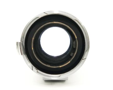 13.5 cm  F3.5 NIKKOR-Q•C 最小絞り値 F32  Contaxマウント Nippon Kogaku Japan、メートル表示、距離計連動、の画像