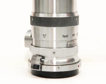 13.5 cm F3.5 NIKKOR-Q•C 最小絞り値 F32  Contaxマウント Nippon Kogaku Japan、Feet表示、距離計連動、の画像