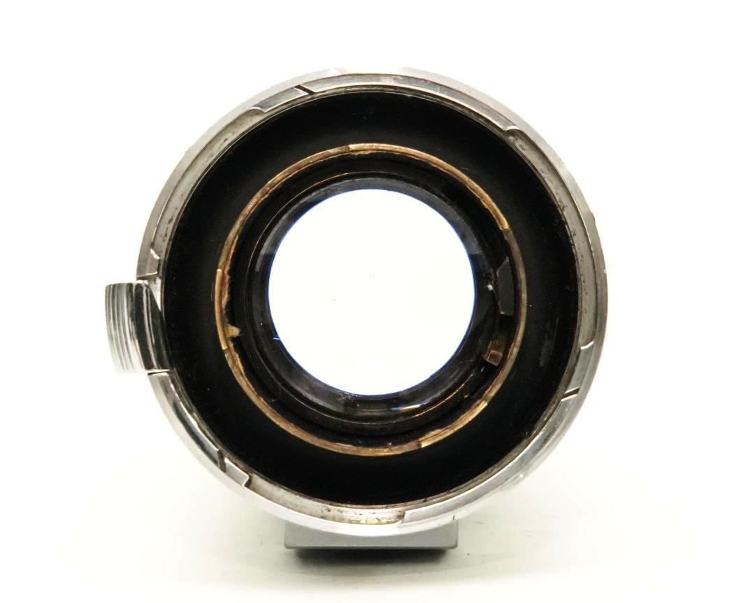 13.5cm F3.5 NIKKOR-Q•C 最小絞り値 F16 希少な初期モデル  Contaxマウント Nippon Kogaku Tokyo、feet表示、距離計連動、コーティングに違いがあり〼の画像