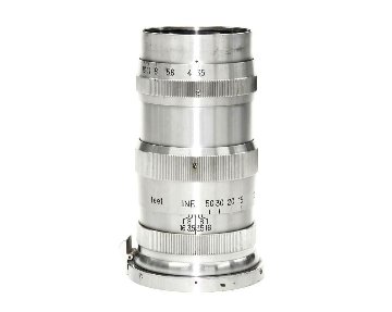 13.5cm F3.5 NIKKOR-Q•C 最小絞り値 F16 希少な初期モデル  Contaxマウント Nippon Kogaku Tokyo、feet表示、距離計連動、コーティングに違いがあり〼の画像