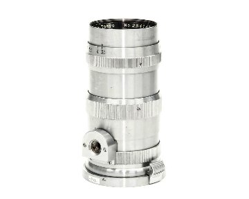 13.5cm F3.5 NIKKOR-Q•C 最小絞り値 F16 希少な初期モデル  Contaxマウント Nippon Kogaku Tokyo、feet表示、距離計連動、コーティングに違いがあり〼の画像