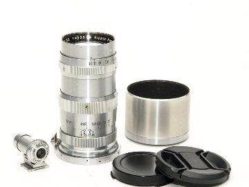 13.5cm F3.5 NIKKOR-Q•C 最小絞り値 F16 希少な初期モデル  Contaxマウント Nippon Kogaku Tokyo、feet表示、距離計連動、コーティングに違いがあり〼の画像