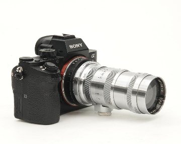 13.5cm F3.5 NIKKOR-Q•C 最小絞り値 F16 希少な初期モデル  Contaxマウント Nippon Kogaku Tokyo、feet表示、距離計連動、コーティングに違いがあり〼の画像