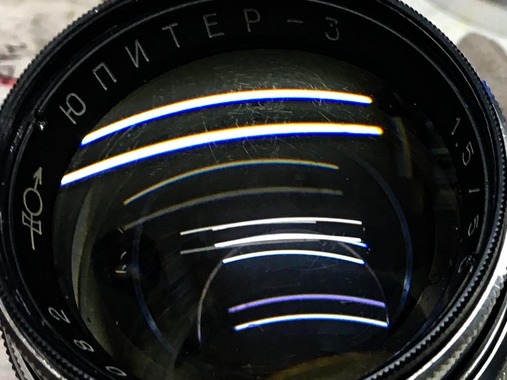 50/1.5 Jupitar P3  N.7500082　ライカL39 & Ｍ用   L39-M リング付 (6ビット)  距離計連動の画像