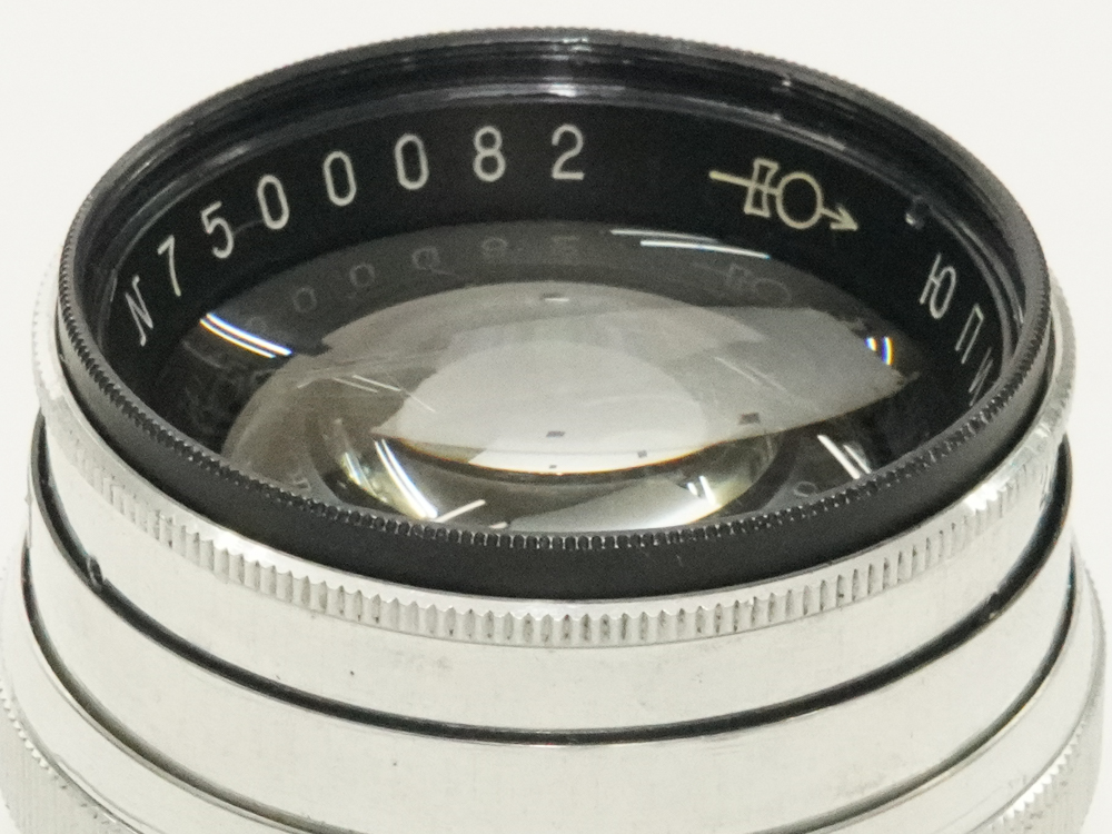 50/1.5 Jupitar P3  N.7500082　ライカL39 & Ｍ用   L39-M リング付 (6ビット)  距離計連動の画像