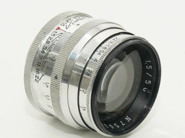 50/1.5 Jupitar P3  N.7500082　ライカL39 & Ｍ用   L39-M リング付 (6ビット)  距離計連動の画像