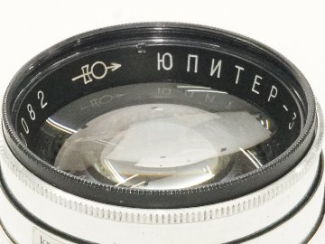 50/1.5 Jupitar P3  N.7500082　ライカL39 & Ｍ用   L39-M リング付 (6ビット)  距離計連動の画像