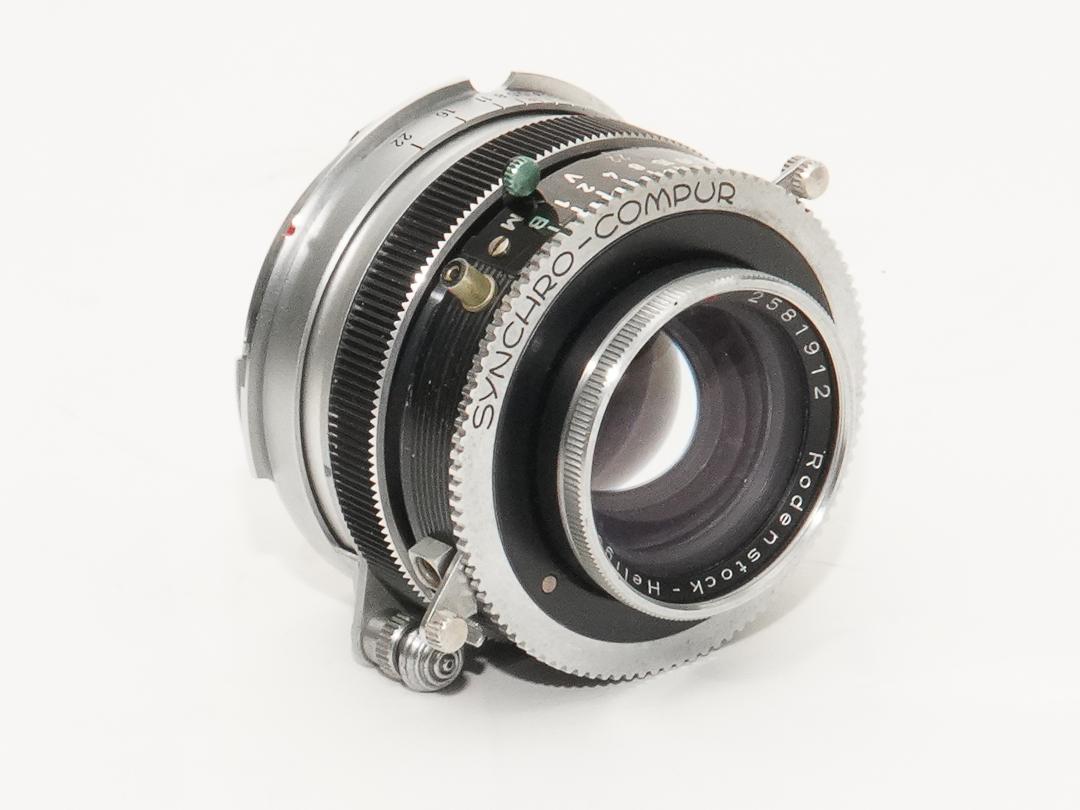 50/2  Heligon (Rodenstock)  　L39 ライカスクリューマウント　Synchro-Compur シヤッター付の画像