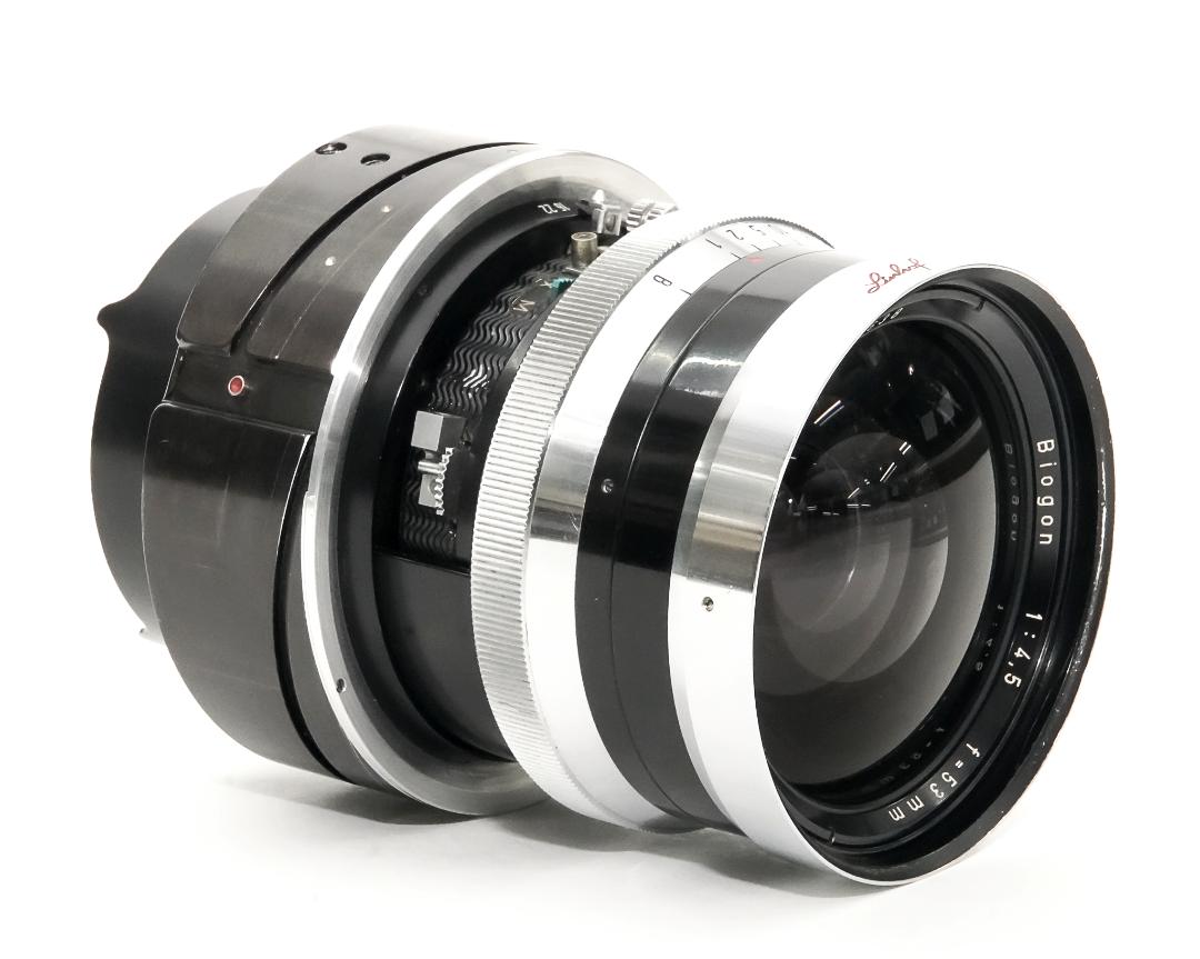 53/4.5 Biogon (Graflex XL 用) (カールツァイス) Linhof 銘記有り S/N1345638の画像