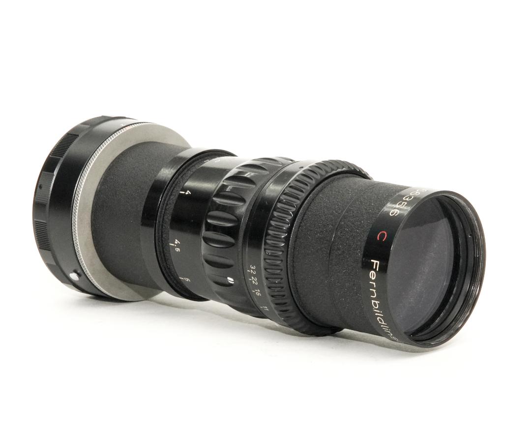 300/5 FERNBILDLINSE   (Astro - Berlin)、    black タイプ、　Pentax 6×7用 マウント付、の画像