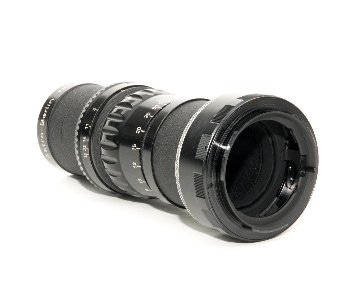 300/5 FERNBILDLINSE   (Astro - Berlin)、    black タイプ、　Pentax 6×7用 マウント付、の画像
