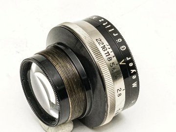 Night Exakta VP 127 Germay Dresden, 80mm F1.9 Primoplan 「Meyer Gorlitz」 127ベスト版フルサイズ、 オリジナル本革カメラケース付の画像