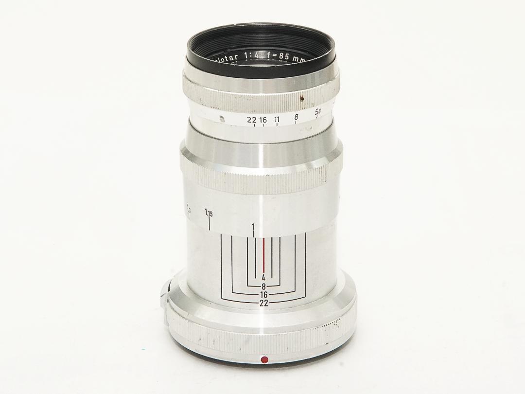 85/4 Triotar (Carl Zeiss) 前キヤップ　距離計連動 の画像