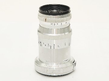85/4 Triotar (Carl Zeiss) 前キヤップ　距離計連動 の画像