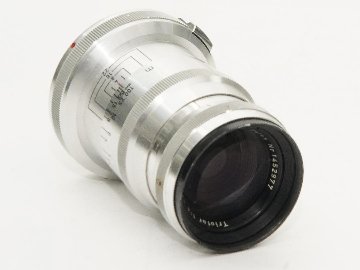 85/4 Triotar (Carl Zeiss) 前キヤップ　距離計連動 の画像
