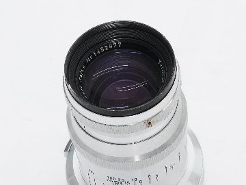 85/4 Triotar (Carl Zeiss) 前キヤップ　距離計連動 の画像