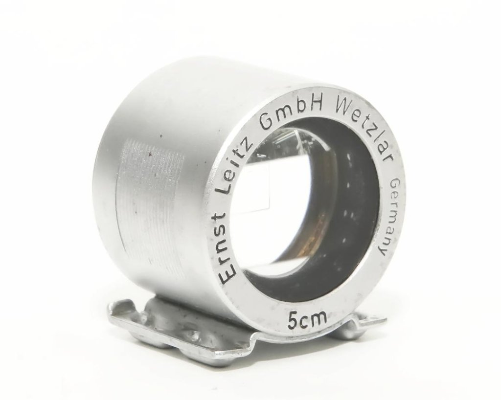 Leica 5cm 用 ファインダー、前期型、 SBOOI, Leitz 純正革ケース付の画像