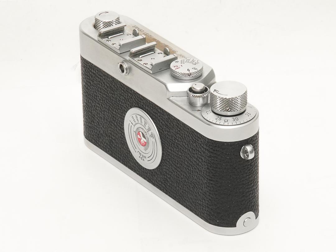 Leica １G (後期型） 50/3.5 Elmar　距離計　50mm ファインダー　lensフード　cameraケース　6点セットの画像