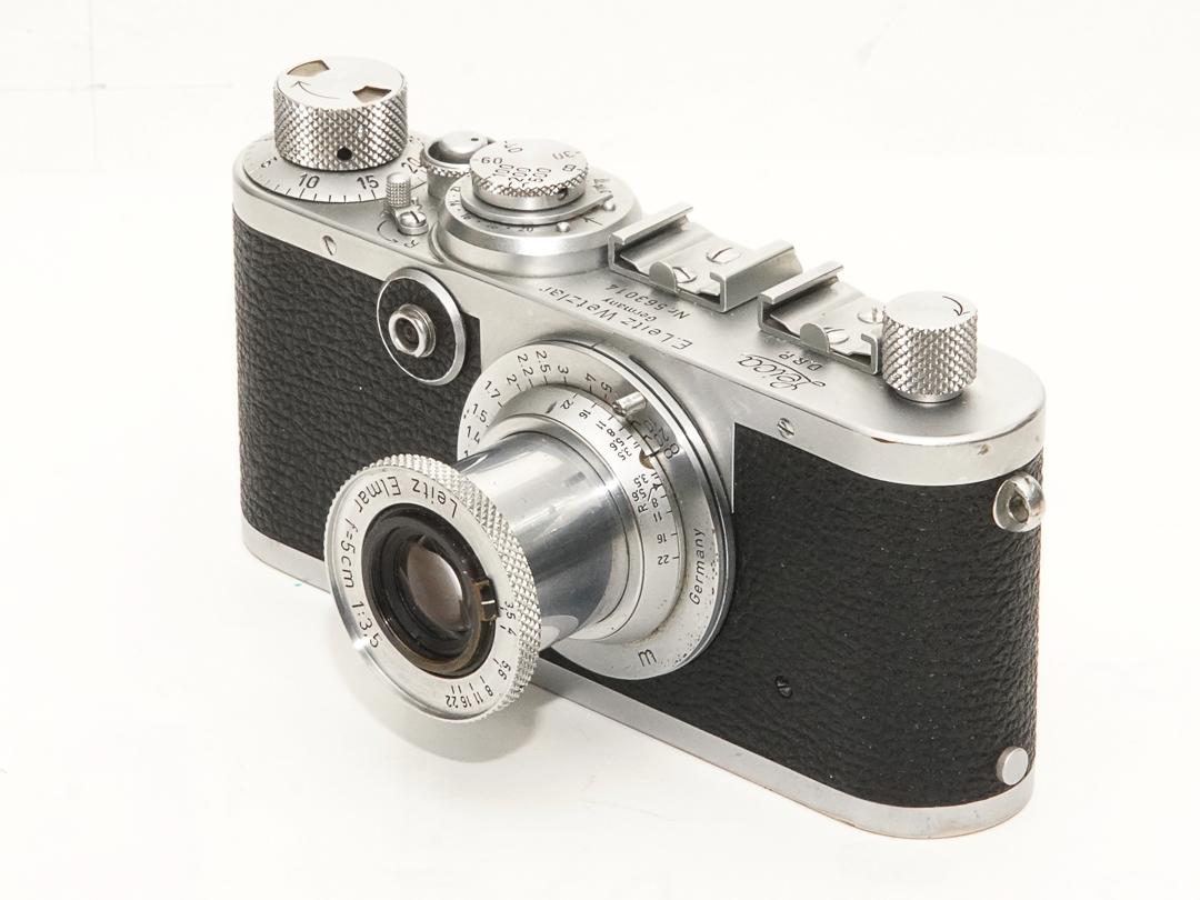 Leica １F (前期型） 50/3.5 Elmar　距離計　50mm ファインダー　cameraケース　5点セットの画像
