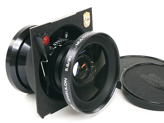 90/5.6 Super-Angulon MC (Schneider)  コンパー0番シャッター の画像