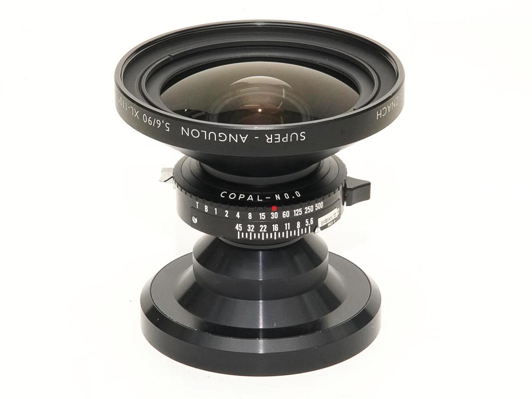 90/5.6 Super-Angulon XL-110°MC  (Schneider)  COPAL.0番シャッター　7枚絞りの画像