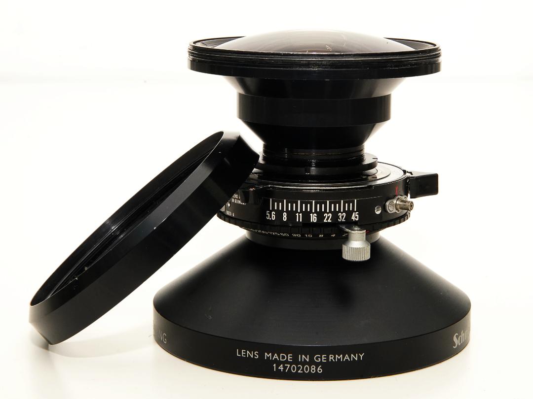 90/5.6 Super-Angulon XL-110°MC  (Schneider)  COPAL.0番シャッター　7枚絞りの画像