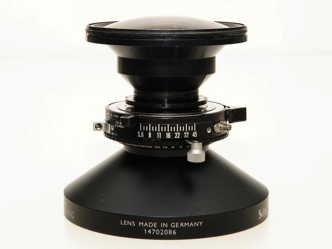 90/5.6 Super-Angulon XL-110°MC  (Schneider)  COPAL.0番シャッター　7枚絞りの画像