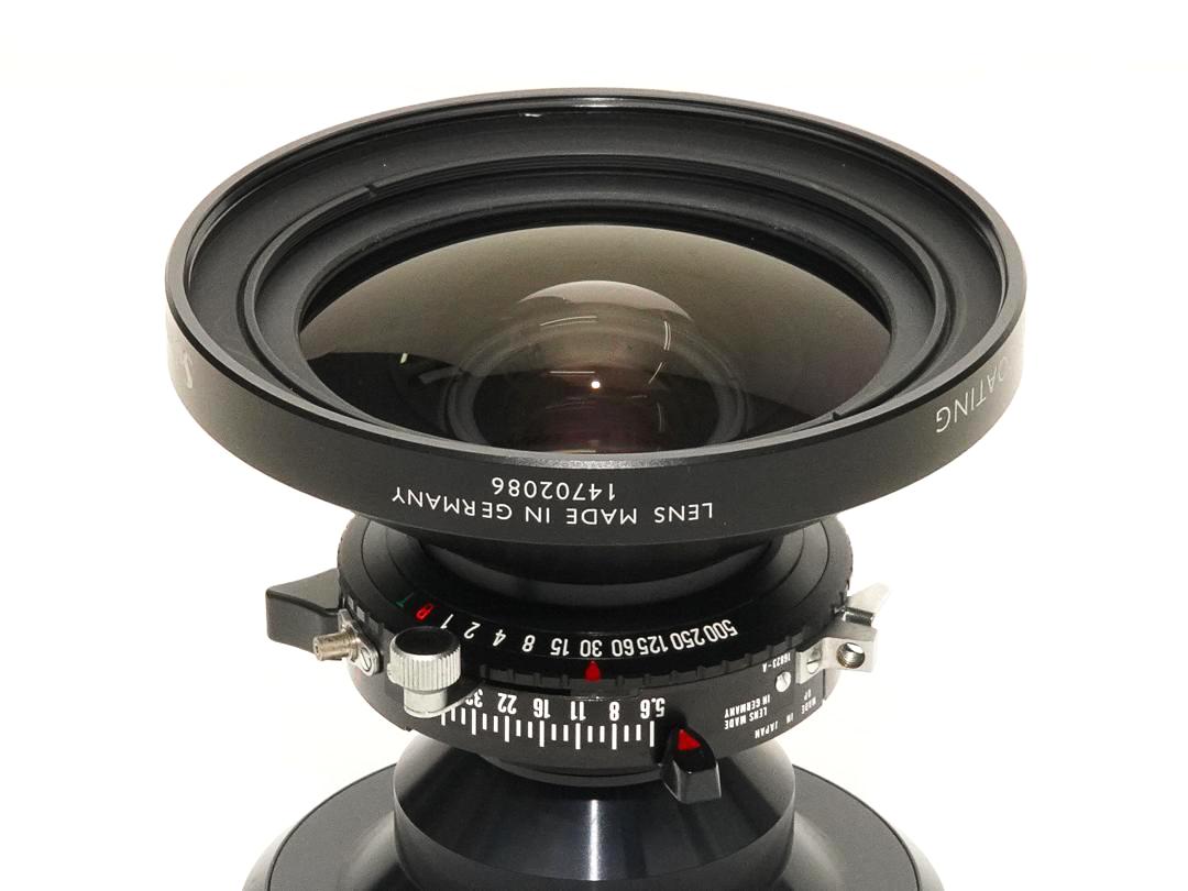 90/5.6 Super-Angulon XL-110°MC  (Schneider)  COPAL.0番シャッター　7枚絞りの画像